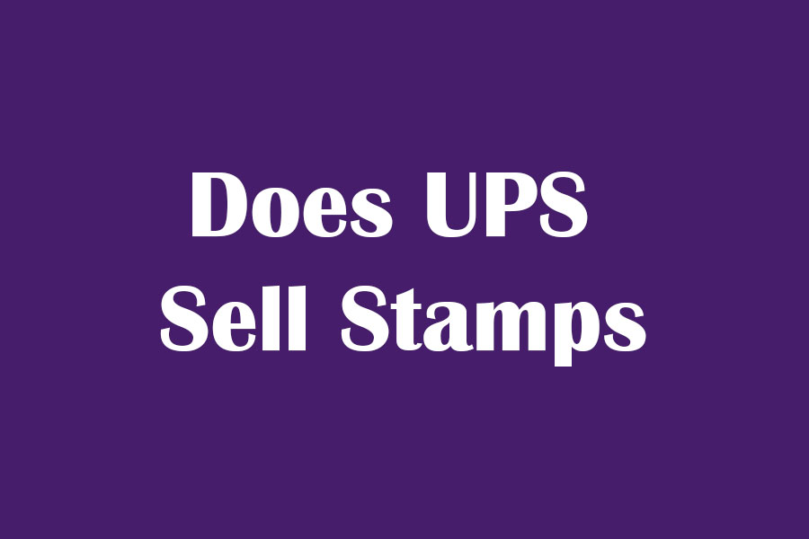 Does UPS Sell Stamps