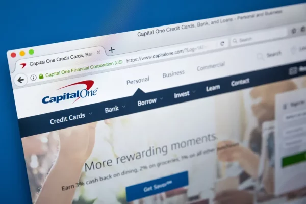 Open an accounts online at Capital One bank