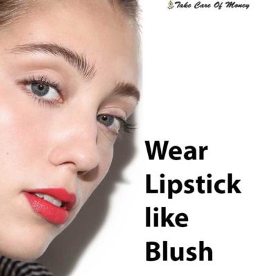 wear-lipstick-like-blush